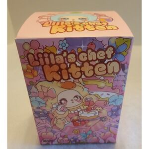 Liila Toys Liila's Chef Kitten Hazelnut Cream Puff Plush Blind Box Figure Pink